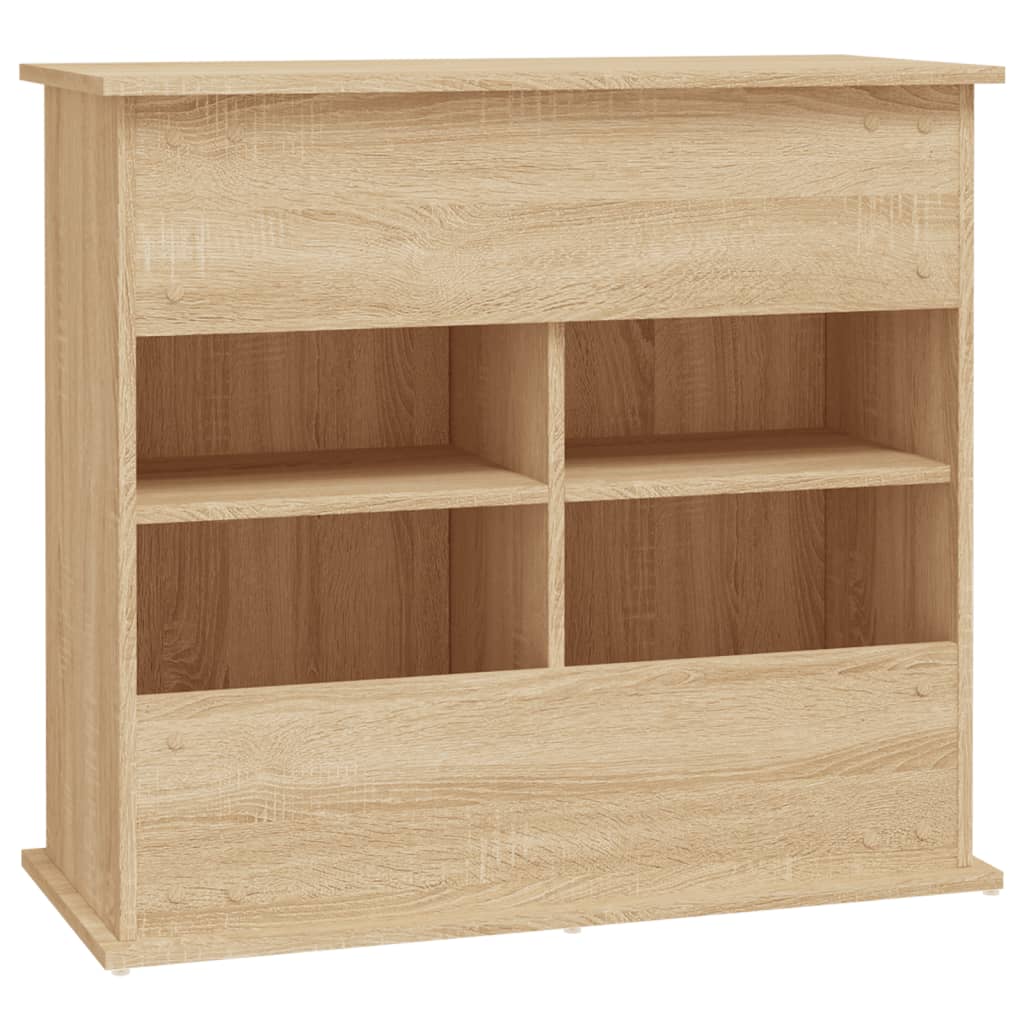 Aquariumstandaard Sonoma Eiken 81x36x73 cm Bewerkt Hout is nu te koop bij PeponiXL, paradijselijk wonen!