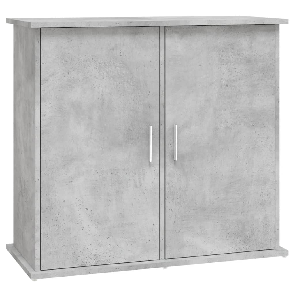 Aquariumstandaard Betongrijs 81x36x73 cm Bewerkt hout is nu te koop bij PeponiXL, paradijselijk wonen!