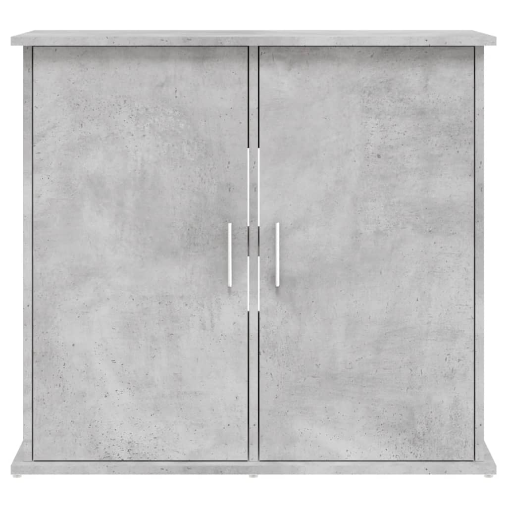 Aquariumstandaard Betongrijs 81x36x73 cm Bewerkt hout is nu te koop bij PeponiXL, paradijselijk wonen!