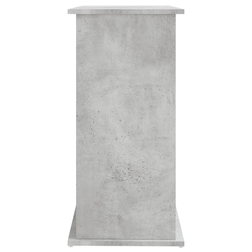 Aquariumstandaard Betongrijs 81x36x73 cm Bewerkt hout is nu te koop bij PeponiXL, paradijselijk wonen!