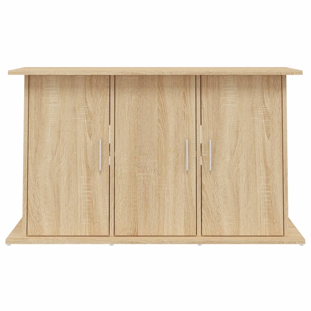 Aquariumstandaard 101x41x58 cm bewerkt hout sonoma eikenkleurig is nu te koop bij PeponiXL, paradijselijk wonen!