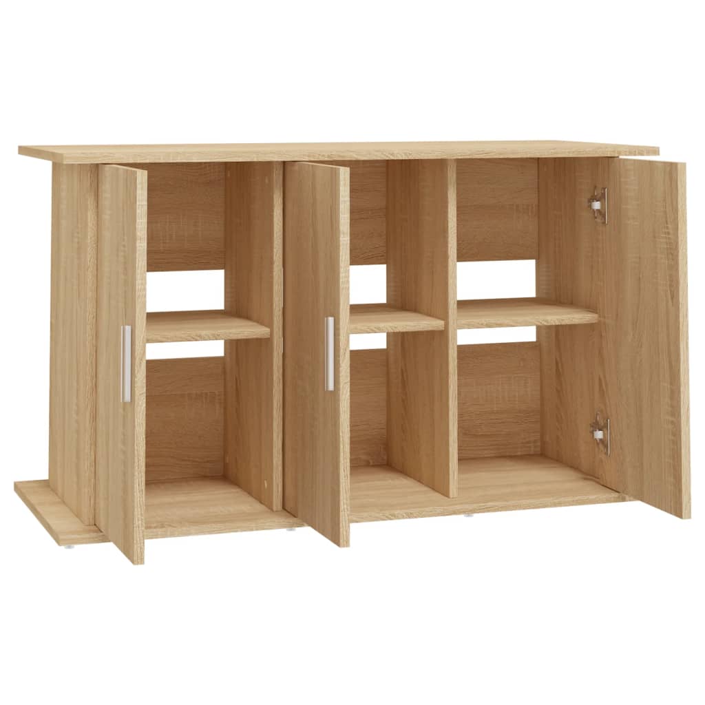 Aquariumstandaard 101x41x58 cm bewerkt hout sonoma eikenkleurig is nu te koop bij PeponiXL, paradijselijk wonen!