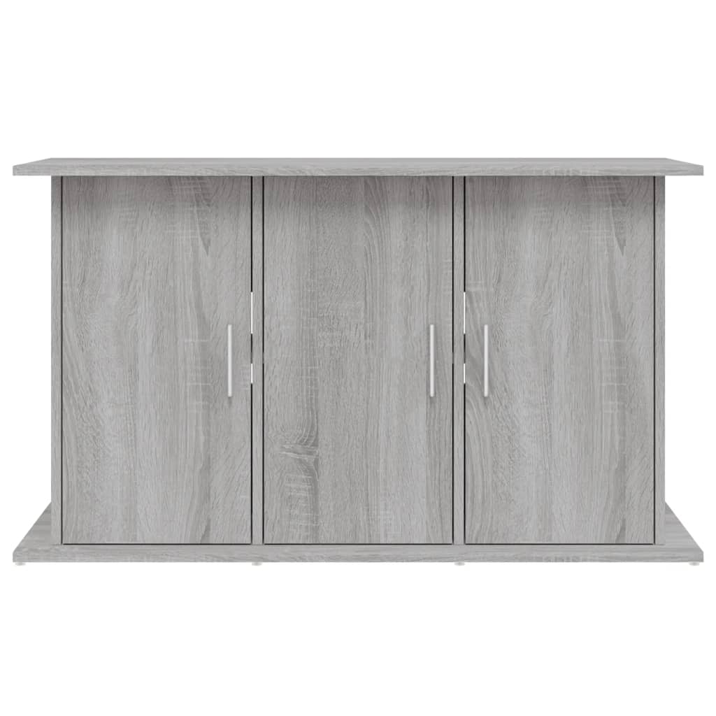 Aquariumstandaard 101x41x58 cm bewerkt hout grijs sonoma eiken is nu te koop bij PeponiXL, paradijselijk wonen!