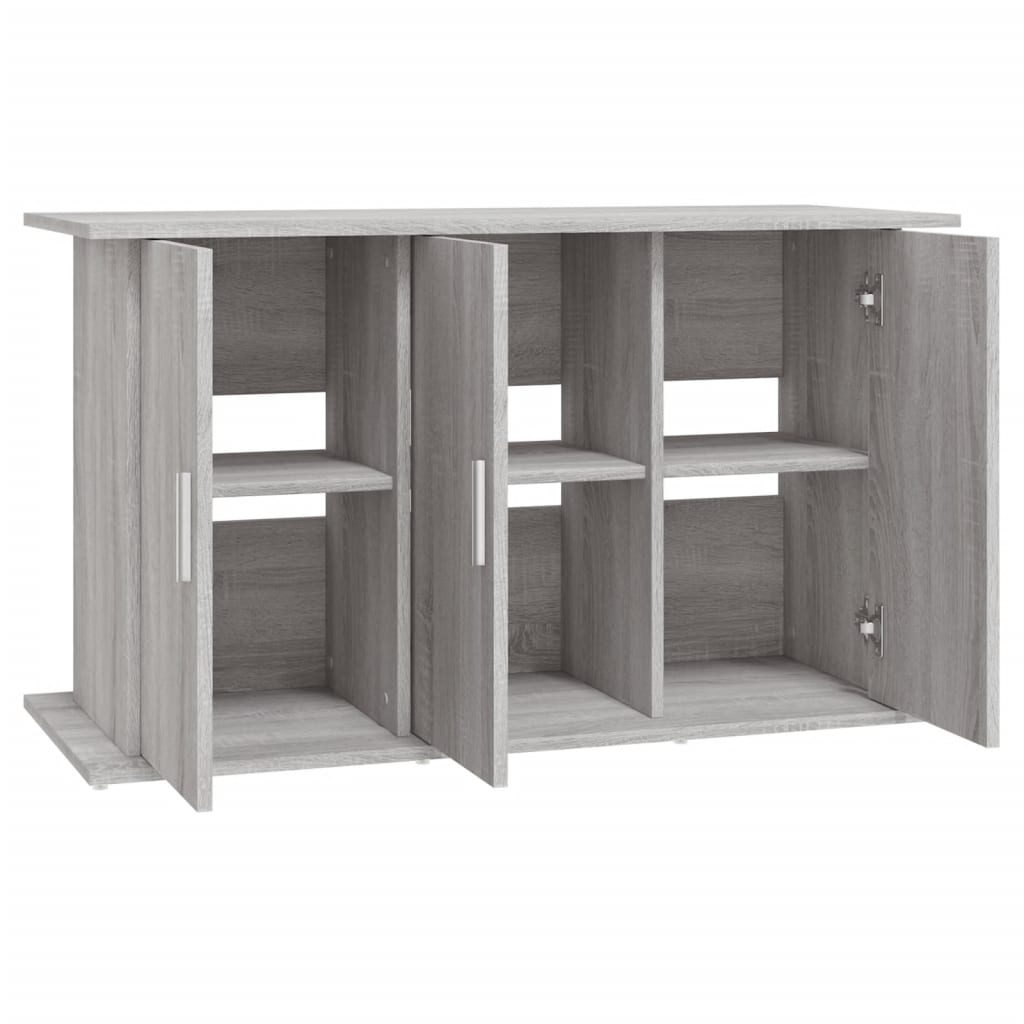 Aquariumstandaard 101x41x58 cm bewerkt hout grijs sonoma eiken is nu te koop bij PeponiXL, paradijselijk wonen!