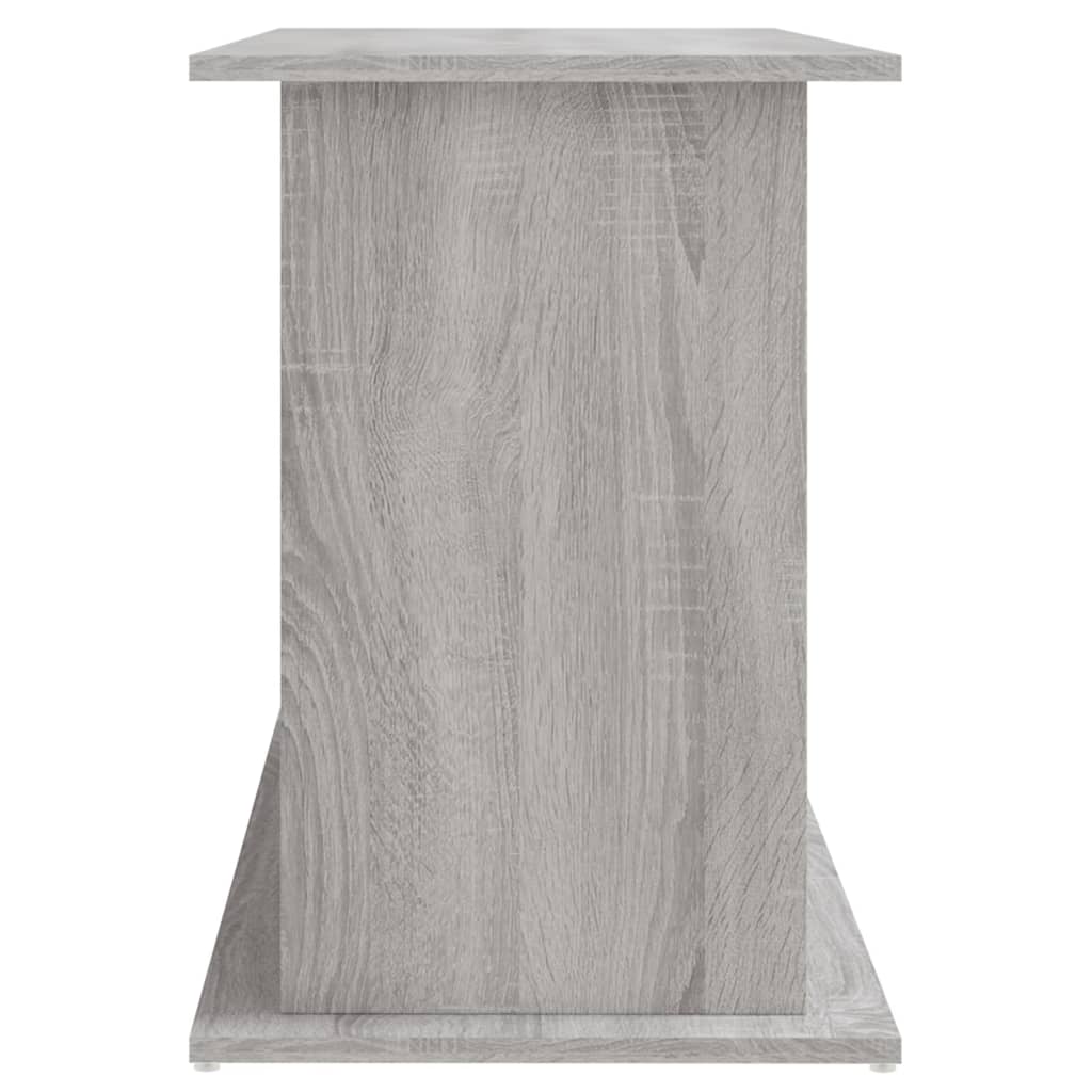 Aquariumstandaard 101x41x58 cm bewerkt hout grijs sonoma eiken is nu te koop bij PeponiXL, paradijselijk wonen!