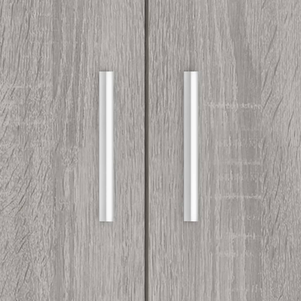 Aquariumstandaard 101x41x58 cm bewerkt hout grijs sonoma eiken is nu te koop bij PeponiXL, paradijselijk wonen!