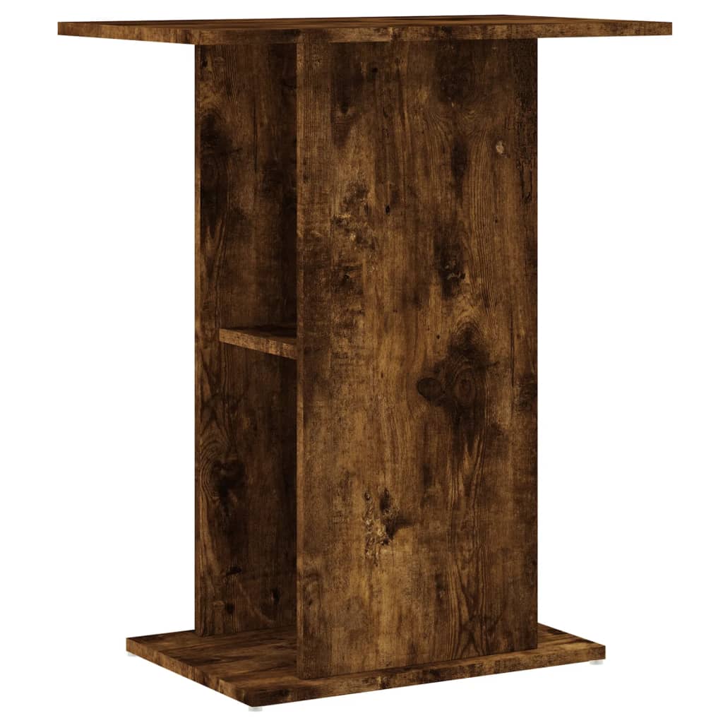 Aquariumstandaard 60,5x36x72,5 cm bewerkt hout gerookt eiken is nu te koop bij PeponiXL, paradijselijk wonen!