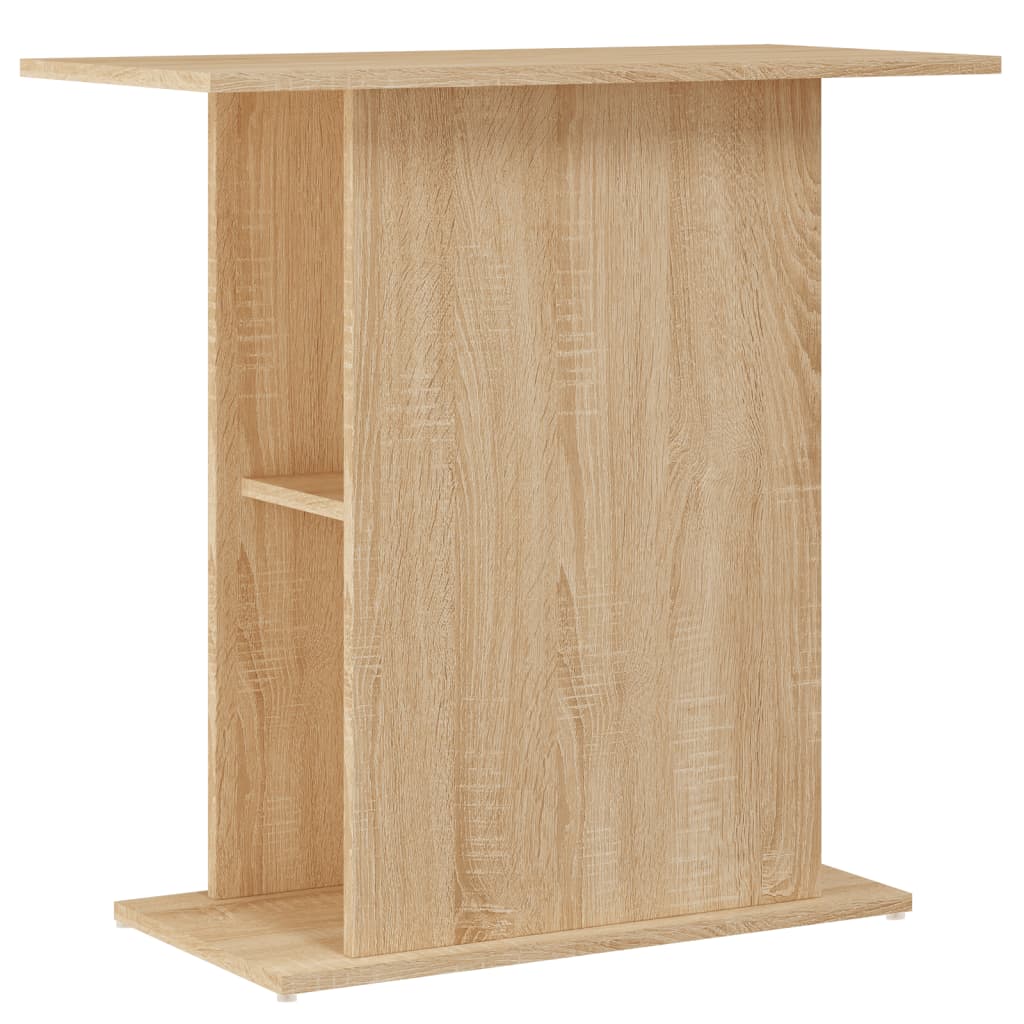 Aquariumstandaard Sonoma Eiken 75x36x72,5 cm Bewerkt Hout is nu te koop bij PeponiXL, paradijselijk wonen!