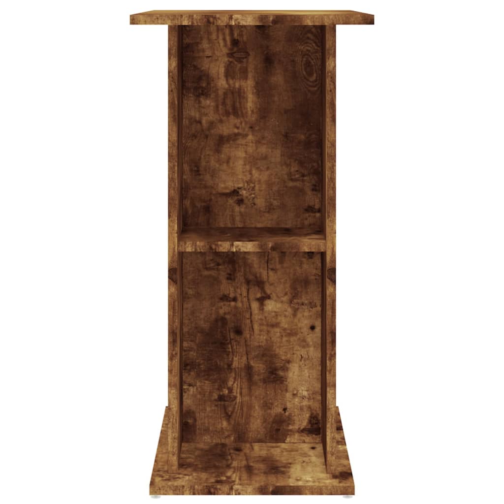 Aquariumstandaard 75x36x72,5 cm bewerkt hout gerookt eiken is nu te koop bij PeponiXL, paradijselijk wonen!