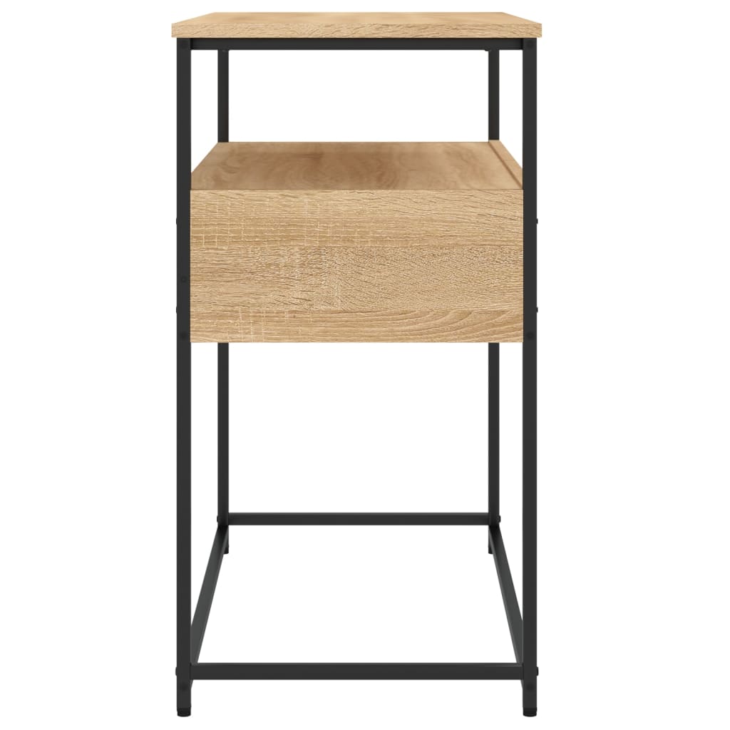 Consoletafel Sonoma Eiken 75x40x75 cm Bewerkt Hout is nu te koop bij PeponiXL, paradijselijk wonen!