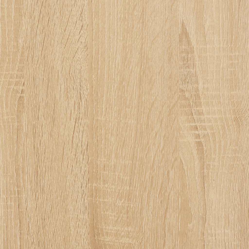 Wandtafel 75x28x75 cm bewerkt hout sonoma eikenkleurig is nu te koop bij PeponiXL, paradijselijk wonen!