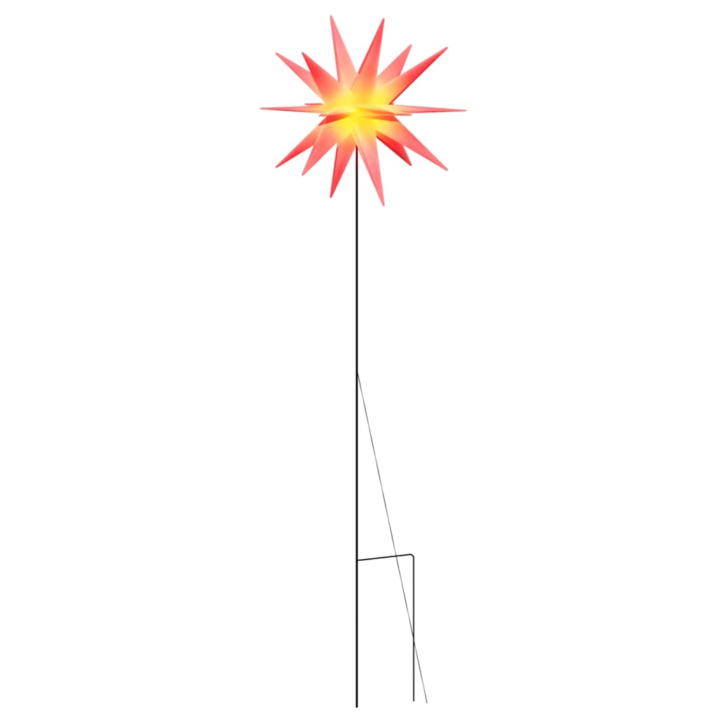 Kerstlamp met grondpin en LED inklapbaar 57 cm rood is nu te koop bij PeponiXL, paradijselijk wonen!