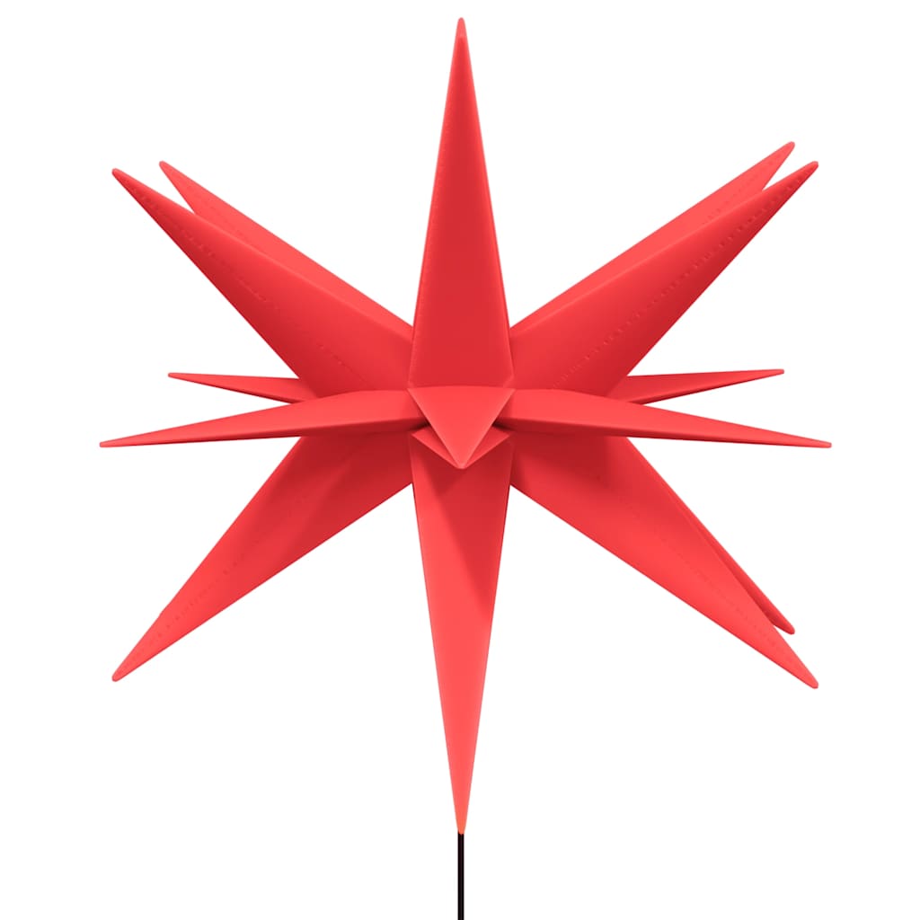 Kerstlamp met grondpin en LED inklapbaar 57 cm rood is nu te koop bij PeponiXL, paradijselijk wonen!