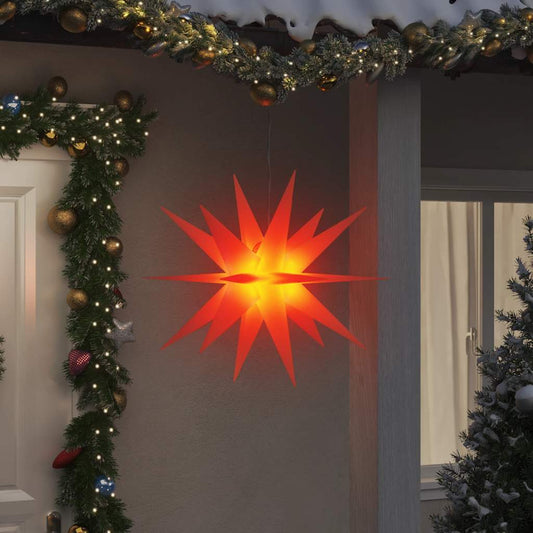 Kerstlamp met LED inklapbaar 100 cm rood is nu te koop bij PeponiXL, paradijselijk wonen!