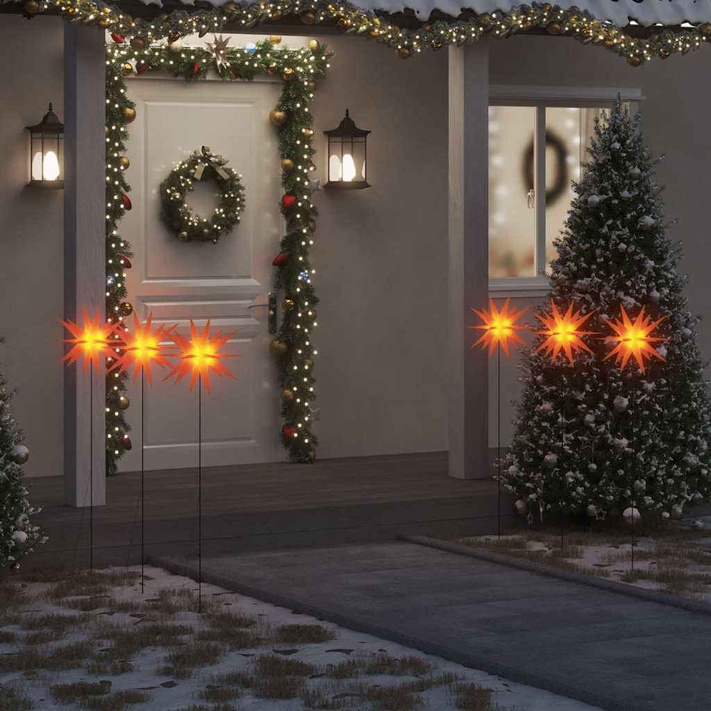 Kerstlampen met grondpin en LED's 3 st 35 cm rood is nu te koop bij PeponiXL, paradijselijk wonen!