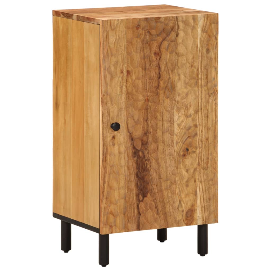 Bijzetkast 40x33x75 cm massief acaciahout is nu te koop bij PeponiXL, paradijselijk wonen!