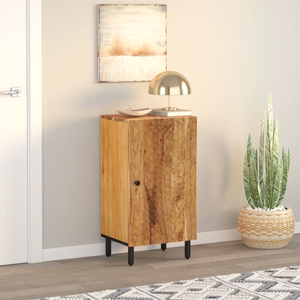 Bijzetkast 40x33x75 cm massief acaciahout is nu te koop bij PeponiXL, paradijselijk wonen!