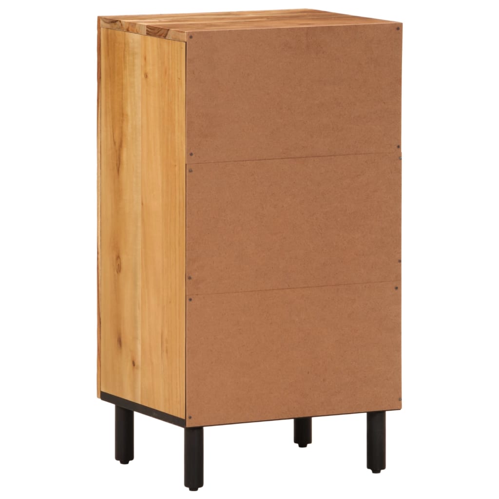 Bijzetkast 40x33x75 cm massief acaciahout is nu te koop bij PeponiXL, paradijselijk wonen!