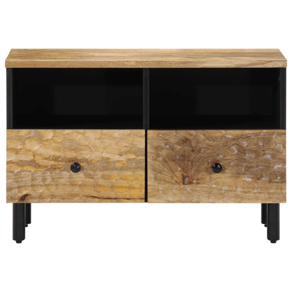 Tv-meubel 70x33x46 cm massief mangohout is nu te koop bij PeponiXL, paradijselijk wonen!