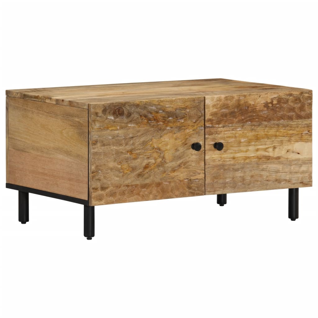 Salontafel 80x50x40 cm massief mangohout is nu te koop bij PeponiXL, paradijselijk wonen!