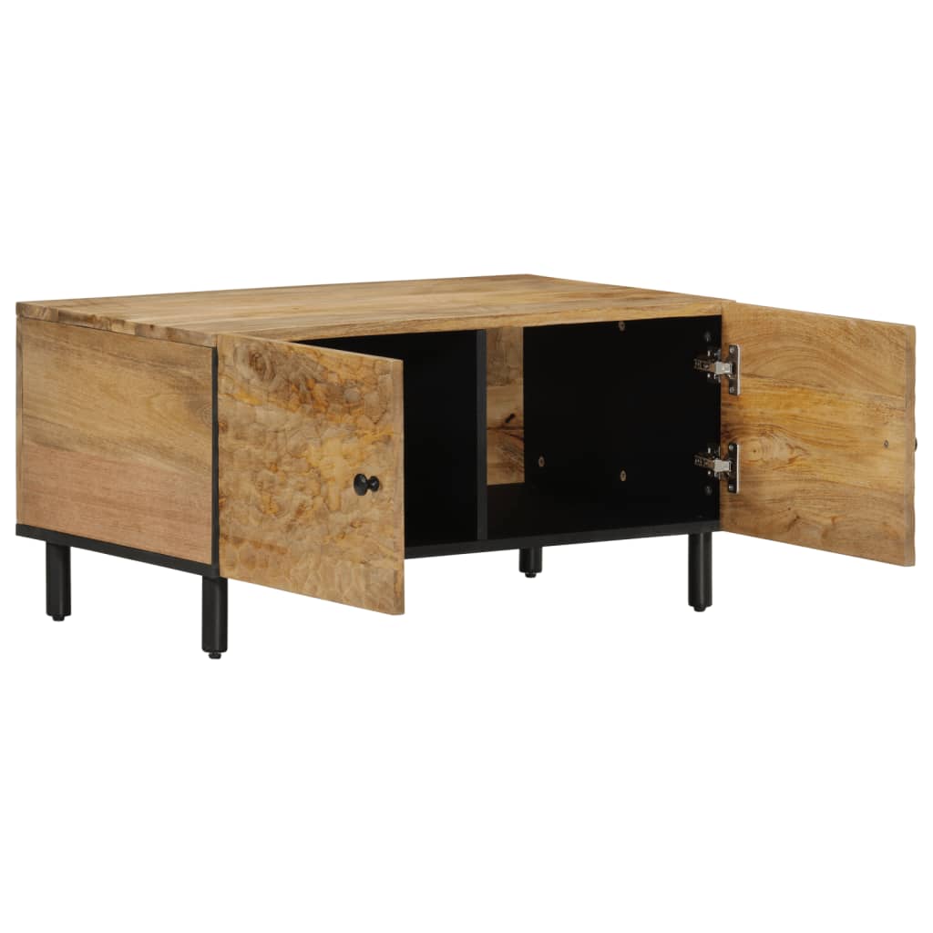 Salontafel 80x50x40 cm massief mangohout is nu te koop bij PeponiXL, paradijselijk wonen!