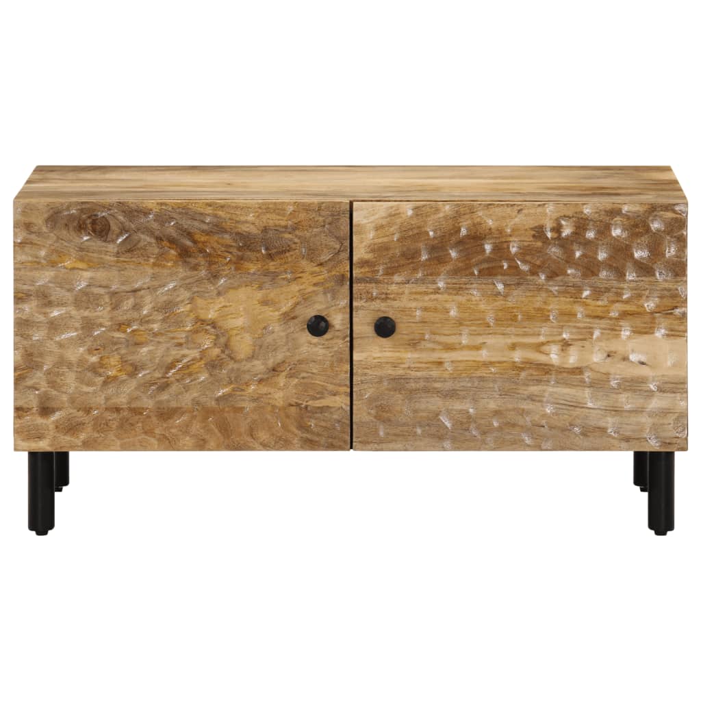 Salontafel 80x50x40 cm massief mangohout is nu te koop bij PeponiXL, paradijselijk wonen!