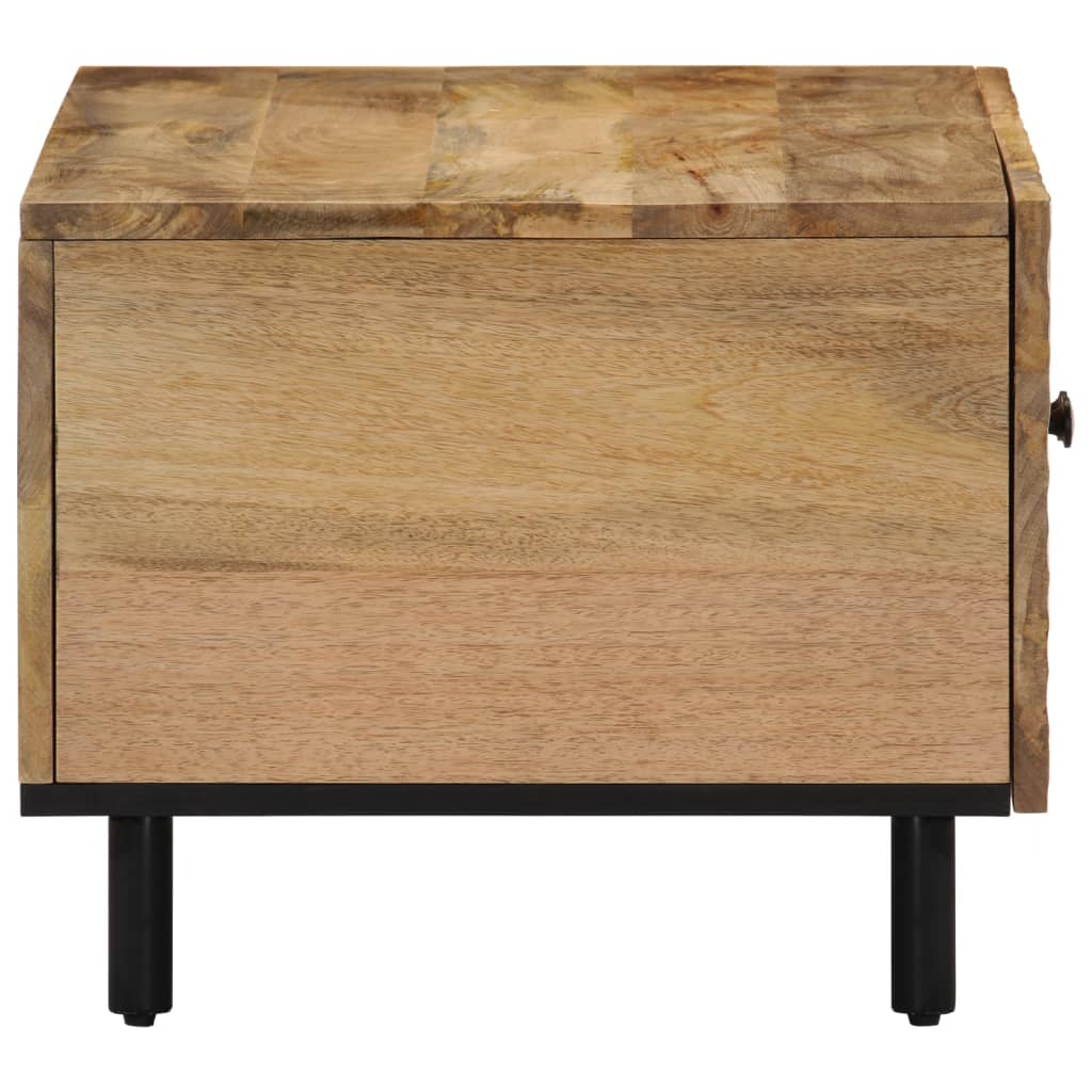 Salontafel 80x50x40 cm massief mangohout is nu te koop bij PeponiXL, paradijselijk wonen!