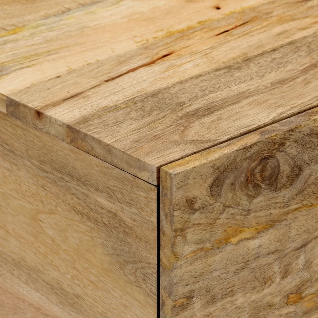 Salontafel 80x50x40 cm massief mangohout is nu te koop bij PeponiXL, paradijselijk wonen!