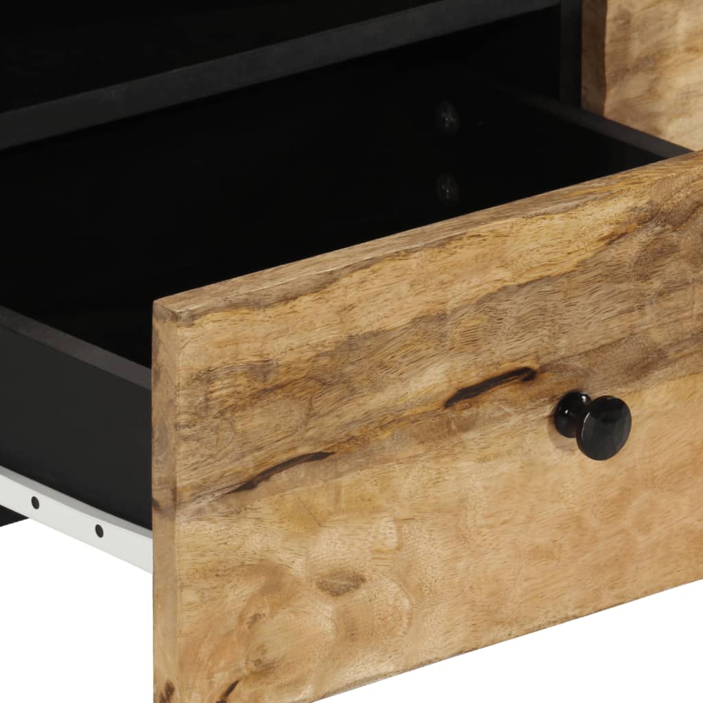 Salontafel 80x54x40 cm massief mangohout is nu te koop bij PeponiXL, paradijselijk wonen!