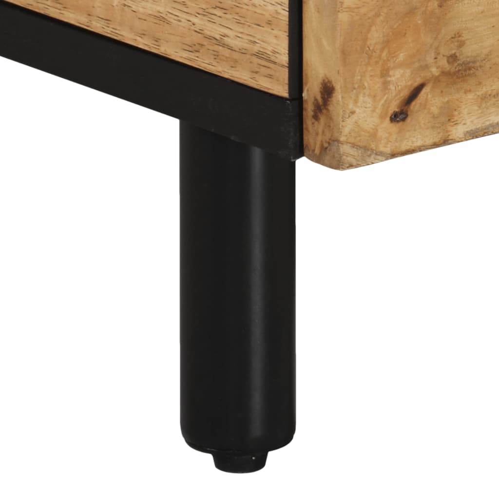 Salontafel 80x54x40 cm massief mangohout is nu te koop bij PeponiXL, paradijselijk wonen!