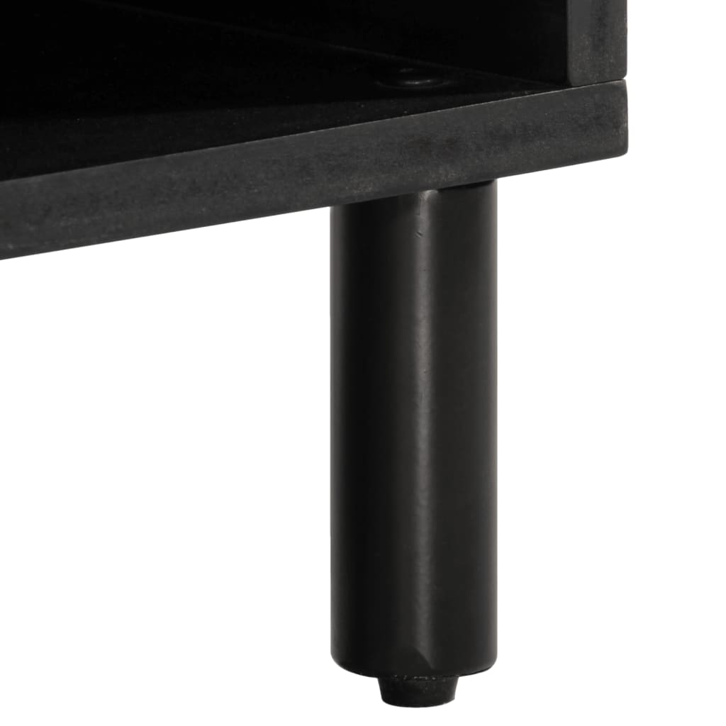 Tv-meubel 100x33x46 cm massief mangohout is nu te koop bij PeponiXL, paradijselijk wonen!