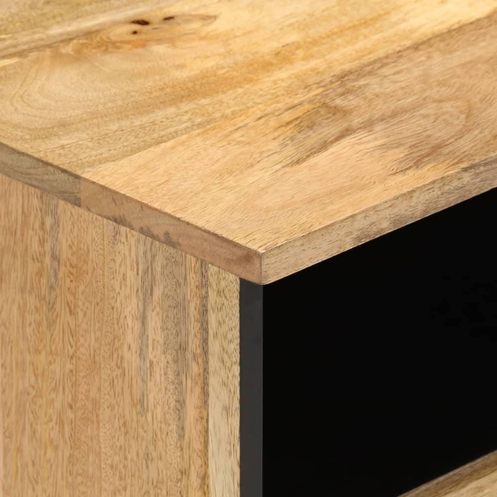 Tv-meubel 100x33x46 cm massief mangohout is nu te koop bij PeponiXL, paradijselijk wonen!