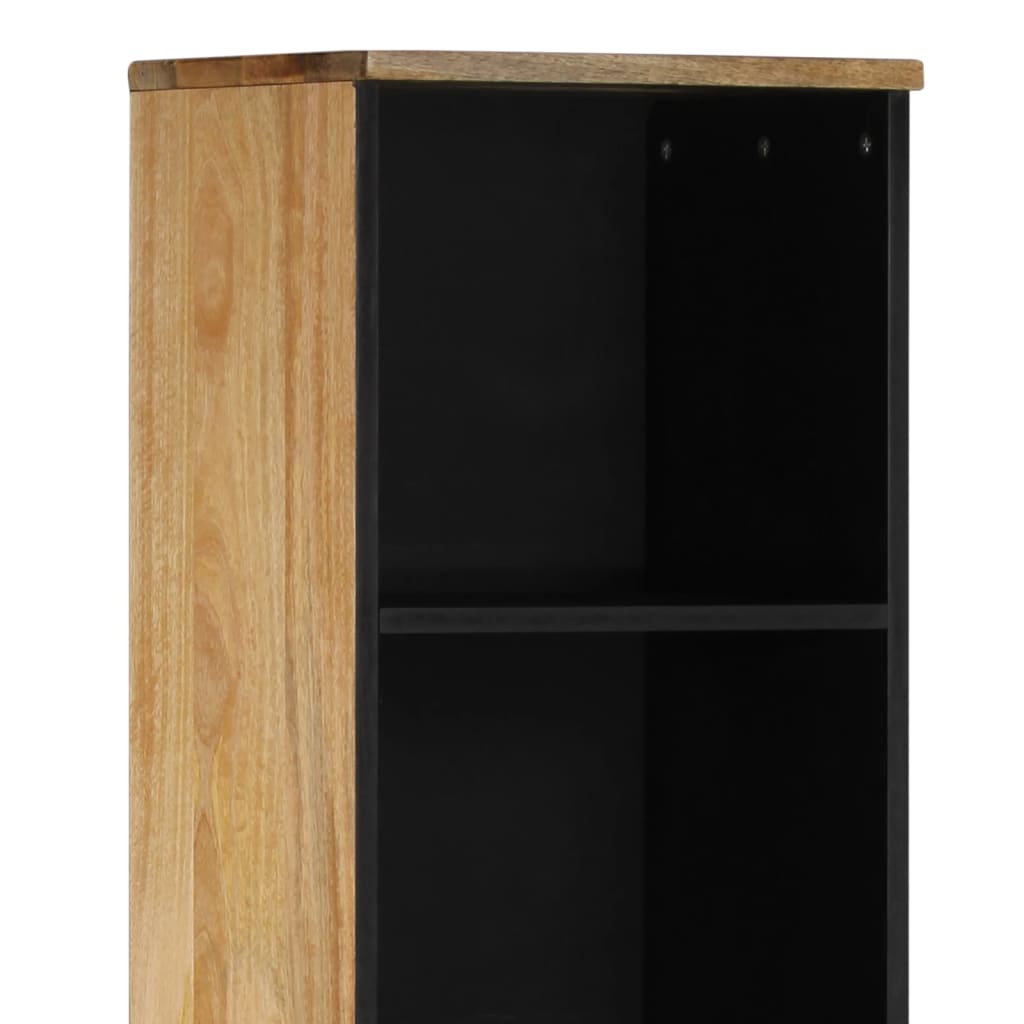 Badkamerkast 38x33x160 cm massief mangohout is nu te koop bij PeponiXL, paradijselijk wonen!