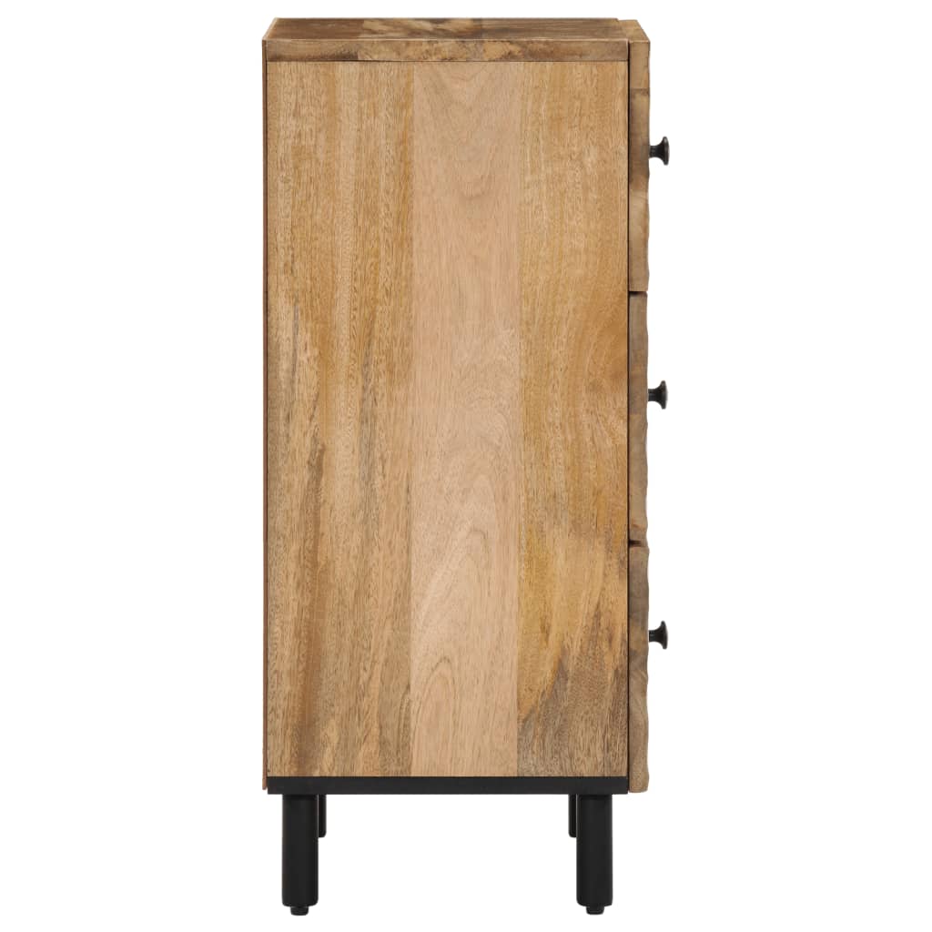 Bijzetkast 40x33x75 cm massief mangohout is nu te koop bij PeponiXL, paradijselijk wonen!