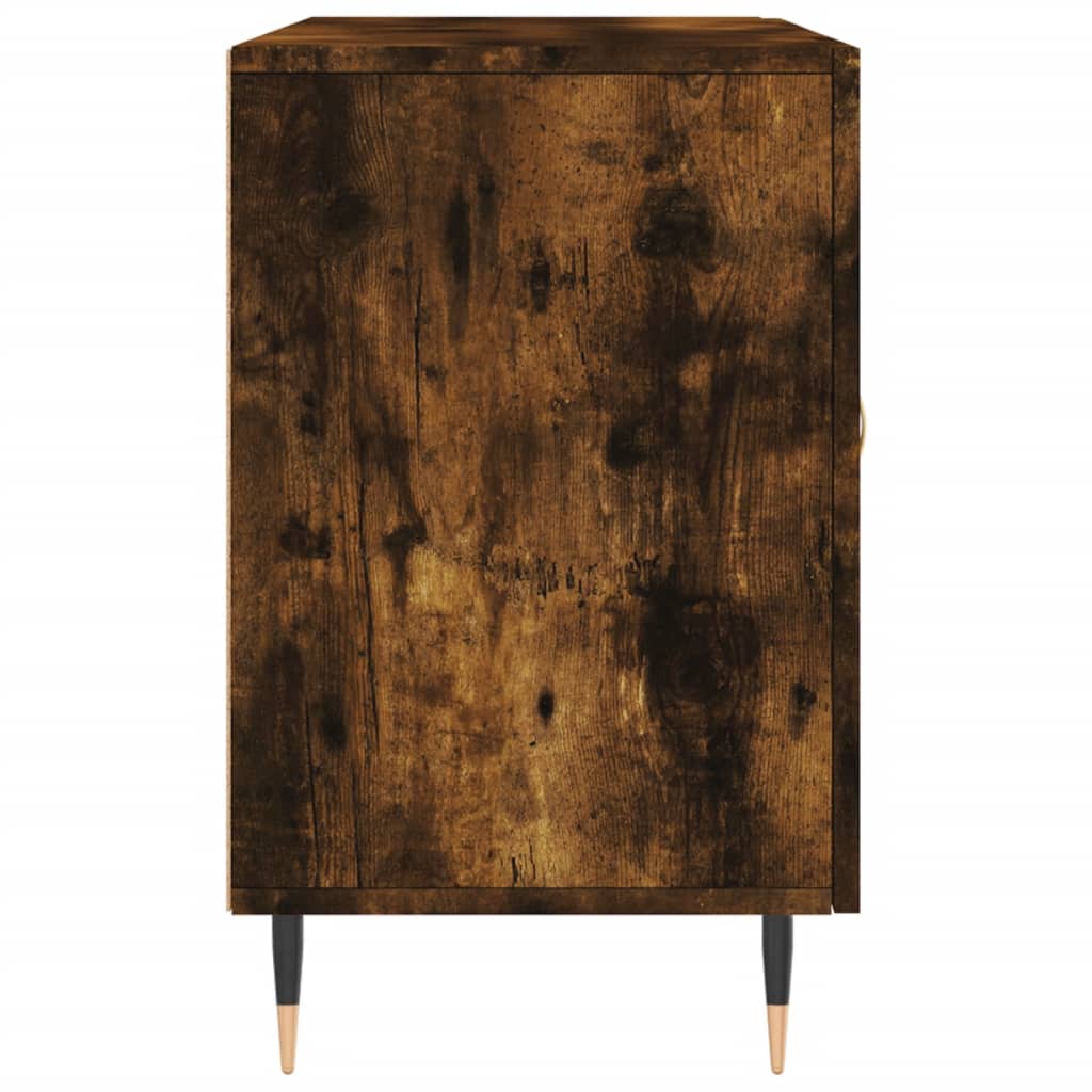 Dressoir 100x36x60 cm bewerkt hout gerookt eikenkleurig is nu te koop bij PeponiXL, paradijselijk wonen!
