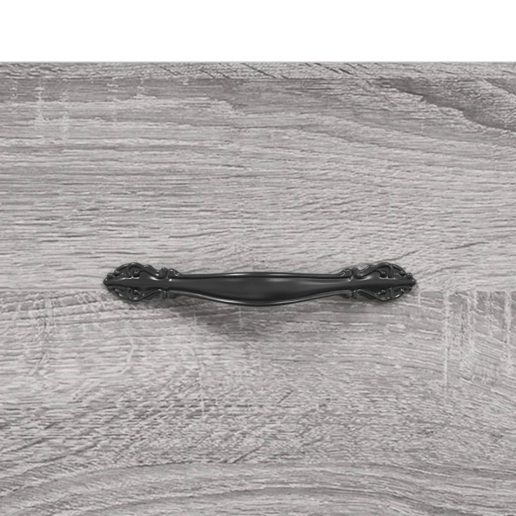 Dressoir 100x36x60 cm bewerkt hout grijs sonoma eikenkleurig is nu te koop bij PeponiXL, paradijselijk wonen!