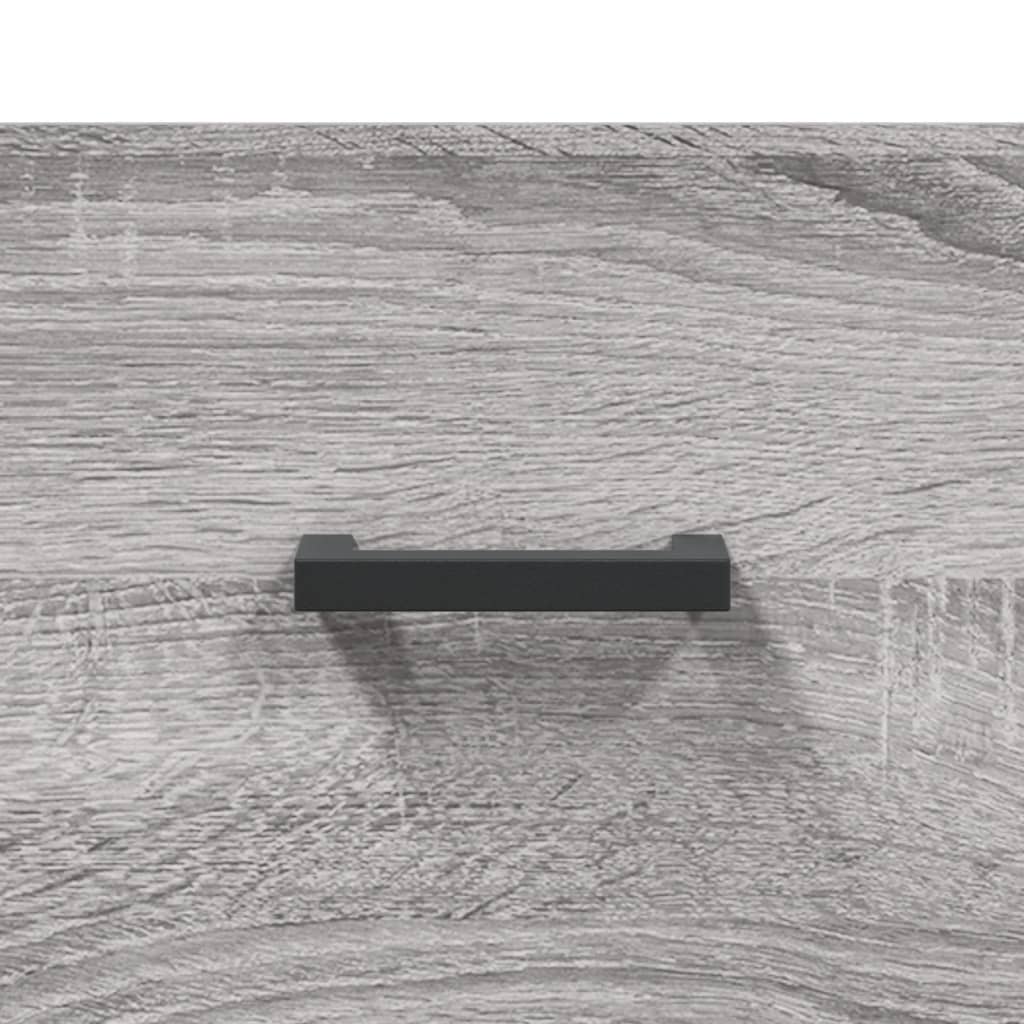 Dressoir 100x36x60 cm bewerkt hout grijs sonoma eikenkleurig is nu te koop bij PeponiXL, paradijselijk wonen!