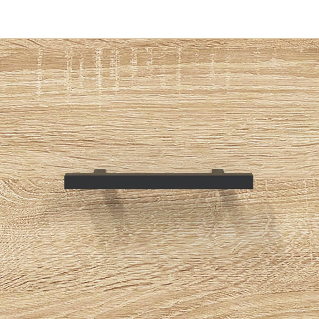 Dressoir 100x36x60 cm bewerkt hout sonoma eikenkleurig is nu te koop bij PeponiXL, paradijselijk wonen!