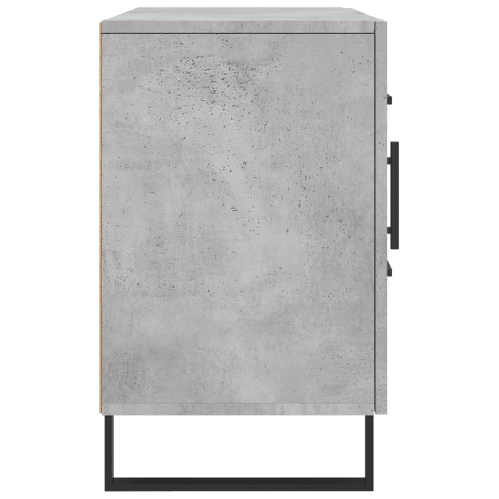 Dressoir 100x36x60 cm bewerkt hout betongrijs is nu te koop bij PeponiXL, paradijselijk wonen!