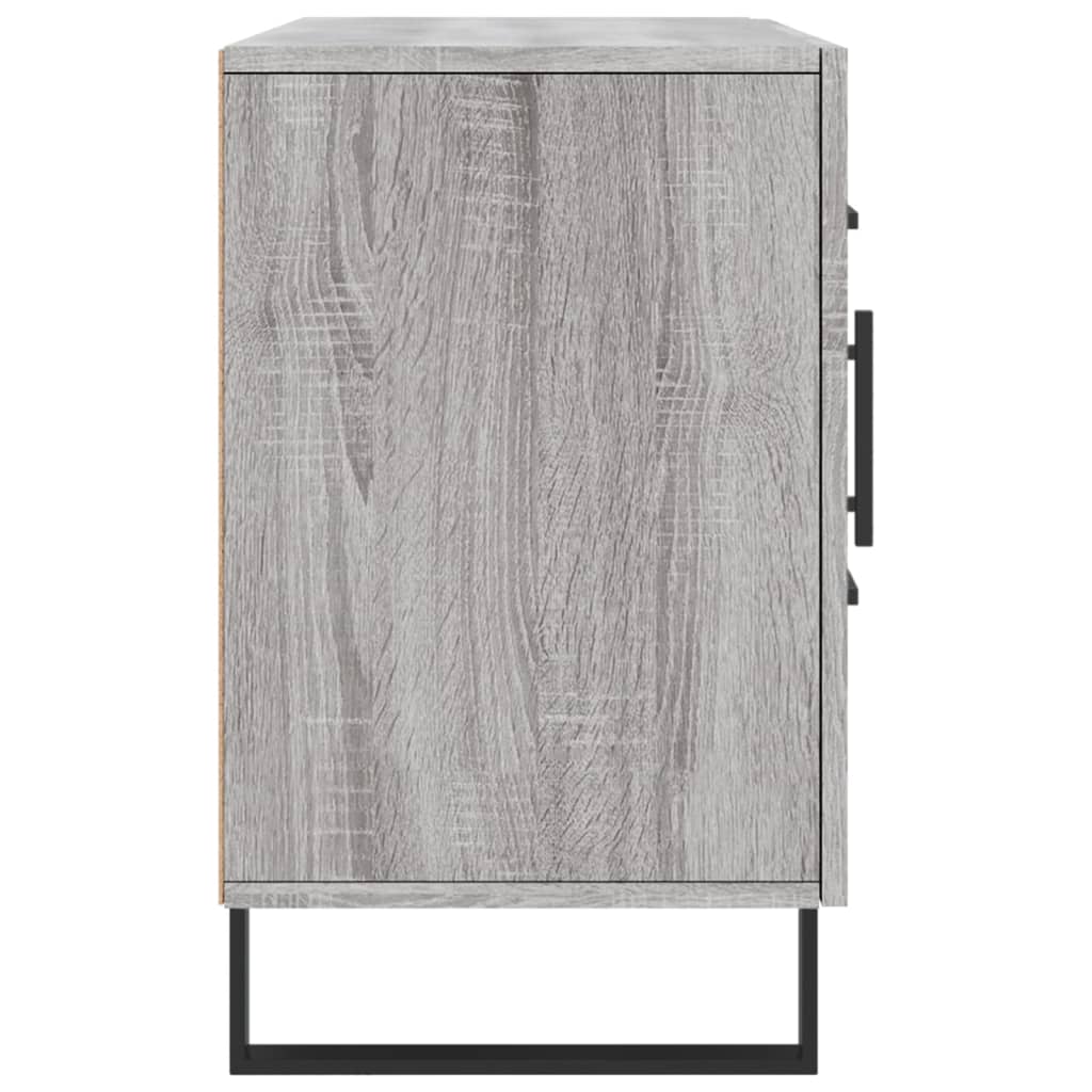 Dressoir 100x36x60 cm bewerkt hout grijs sonoma eikenkleurig is nu te koop bij PeponiXL, paradijselijk wonen!