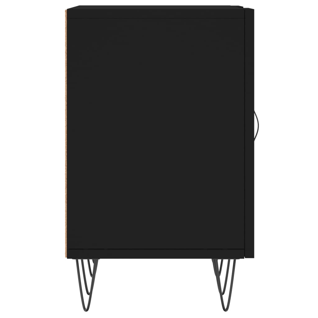 Tv-meubel 150x30x50 cm bewerkt hout zwart is nu te koop bij PeponiXL, paradijselijk wonen!