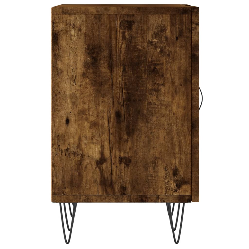 Tv-meubel 150x30x50 cm bewerkt hout gerookt eikenkleurig is nu te koop bij PeponiXL, paradijselijk wonen!