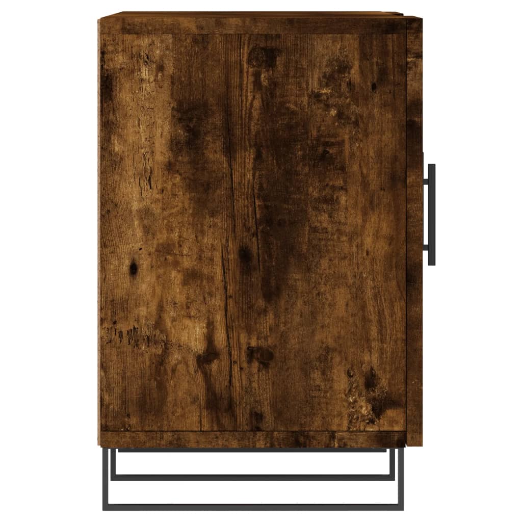 Tv-meubel 150x30x50 cm bewerkt hout gerookt eikenkleurig is nu te koop bij PeponiXL, paradijselijk wonen!