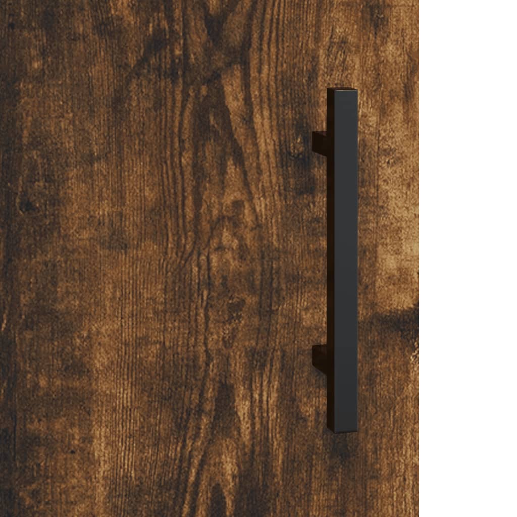 Tv-meubel 150x30x50 cm bewerkt hout gerookt eikenkleurig is nu te koop bij PeponiXL, paradijselijk wonen!