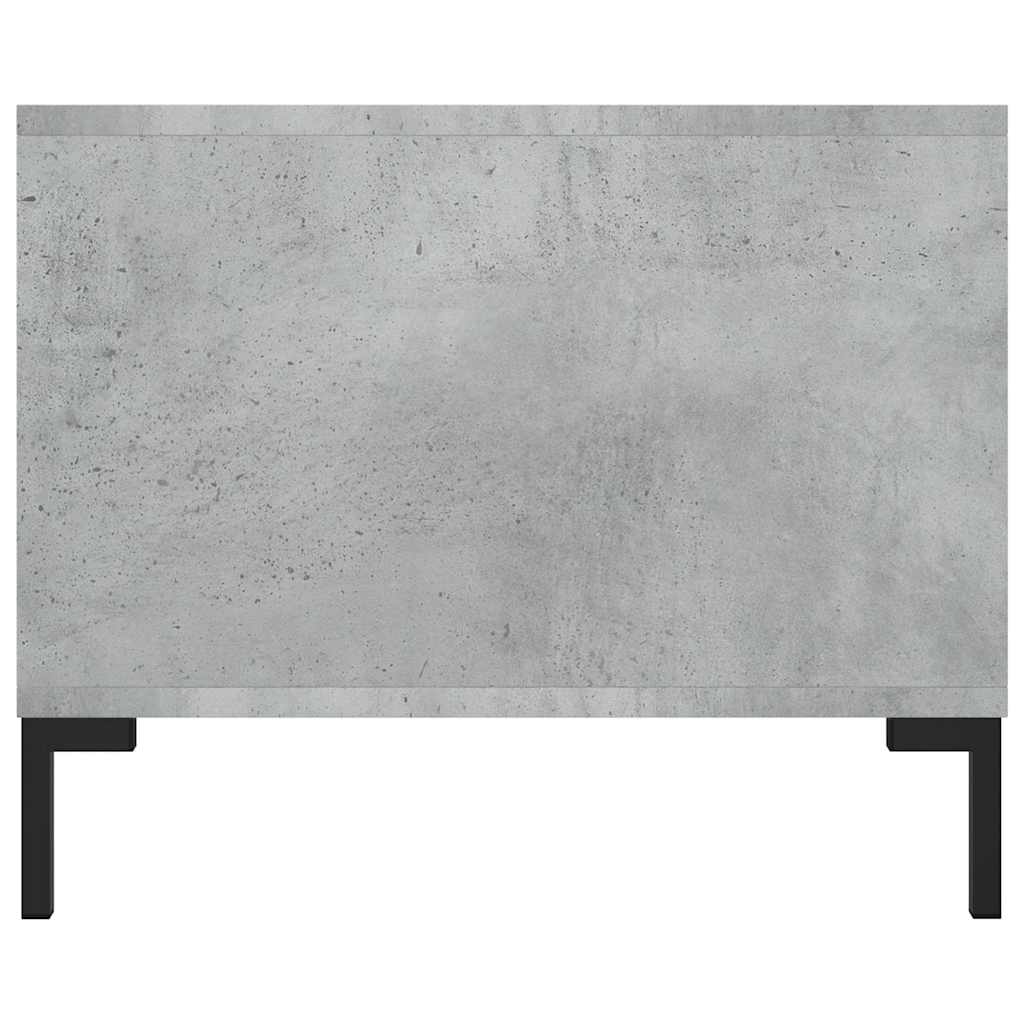 Salontafel 102x50x40 cm bewerkt hout betongrijs is nu te koop bij PeponiXL, paradijselijk wonen!