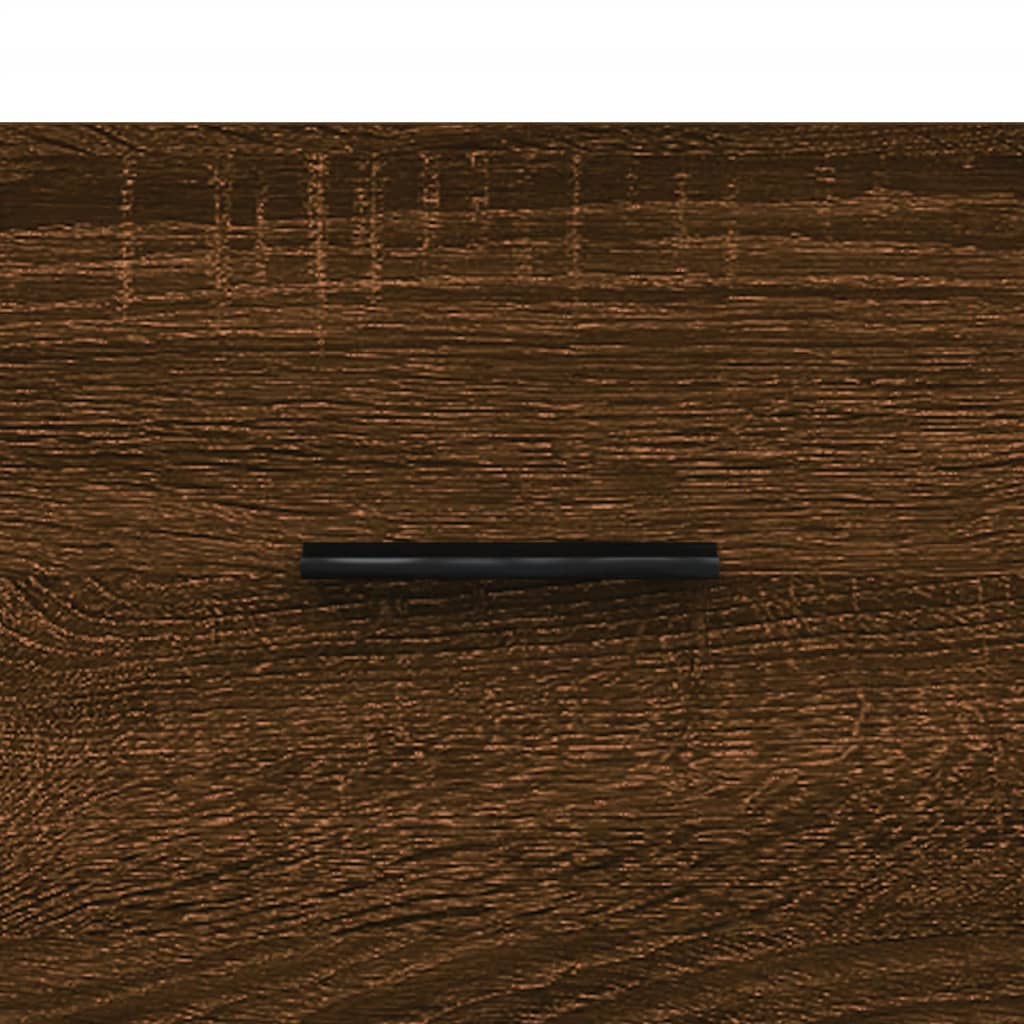 Salontafel 50x50x40 cm bewerkt hout bruin eikenkleur is nu te koop bij PeponiXL, paradijselijk wonen!