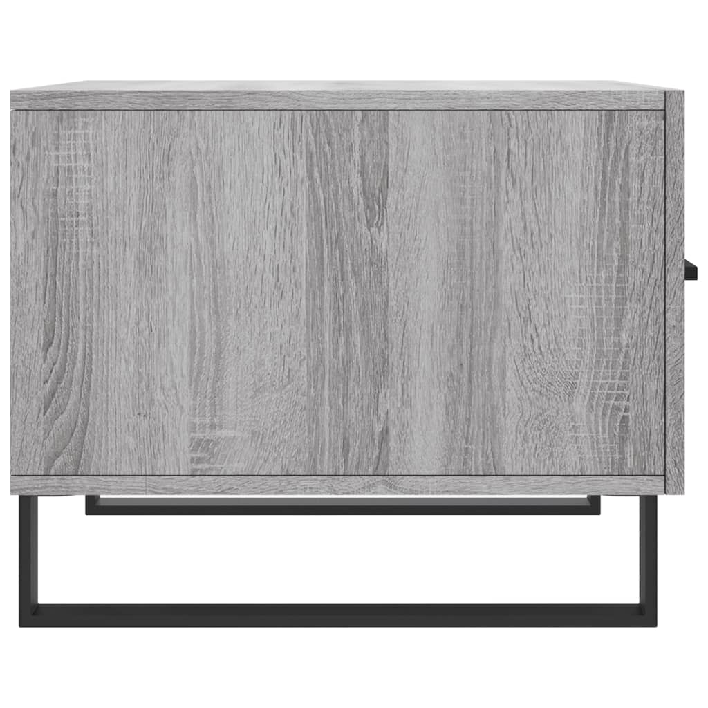 Salontafel 50x50x40 cm bewerkt hout grijs sonoma eiken is nu te koop bij PeponiXL, paradijselijk wonen!