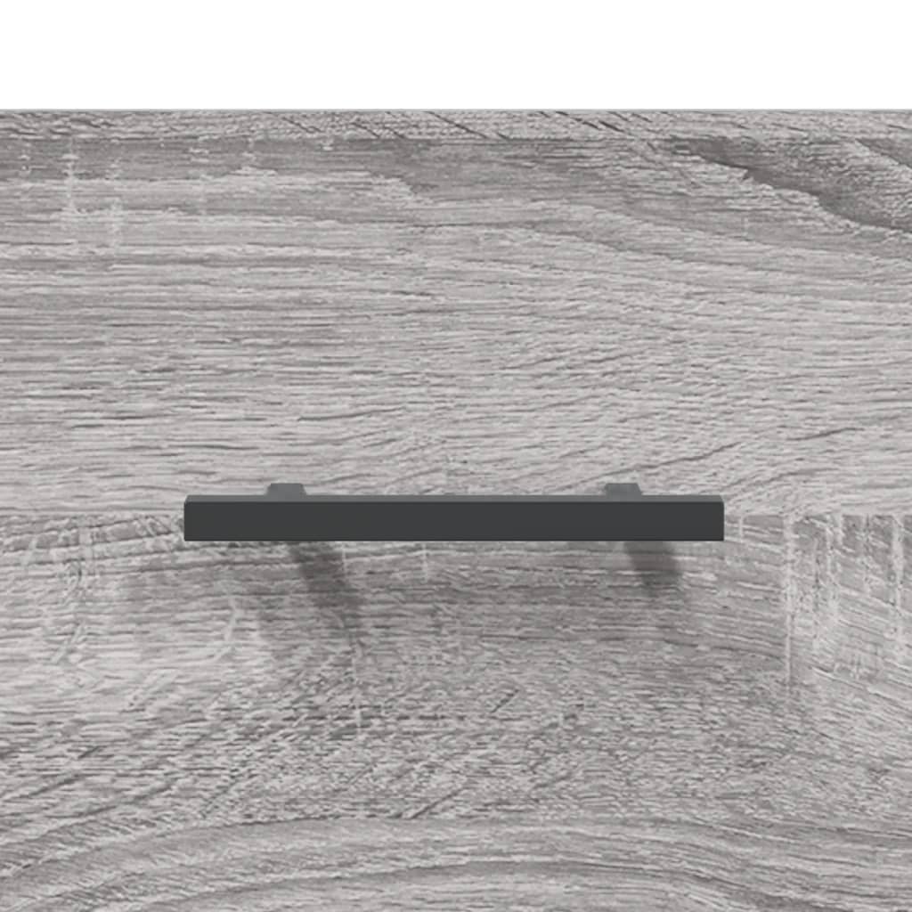Salontafel 50x50x40 cm bewerkt hout grijs sonoma eiken is nu te koop bij PeponiXL, paradijselijk wonen!