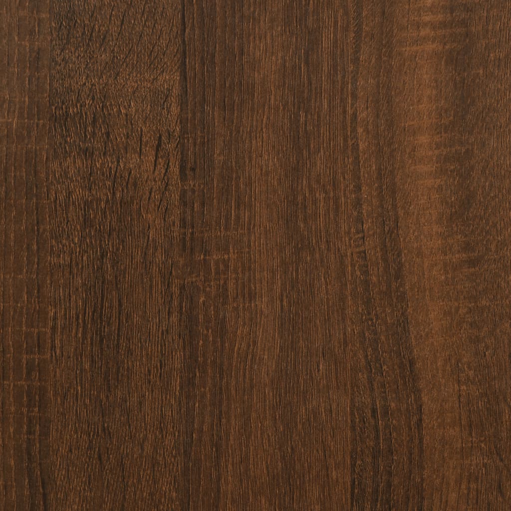 Schoenenkast 30x35x105 cm bewerkt hout bruin eikenkleur is nu te koop bij PeponiXL, paradijselijk wonen!