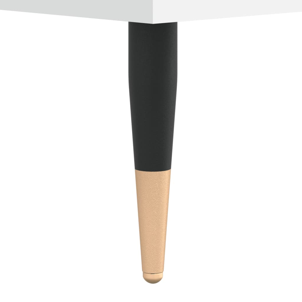 Hoge kast 69,5x31x115 cm bewerkt hout wit is nu te koop bij PeponiXL, paradijselijk wonen!